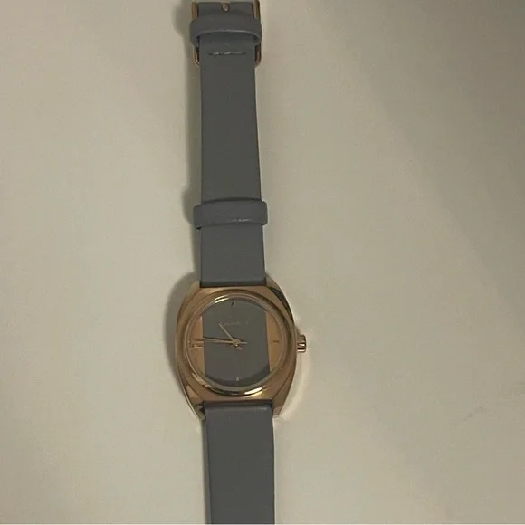 Caravelle by Bulova Women's Gray Leather Strap Watch - Picture 7 of 7